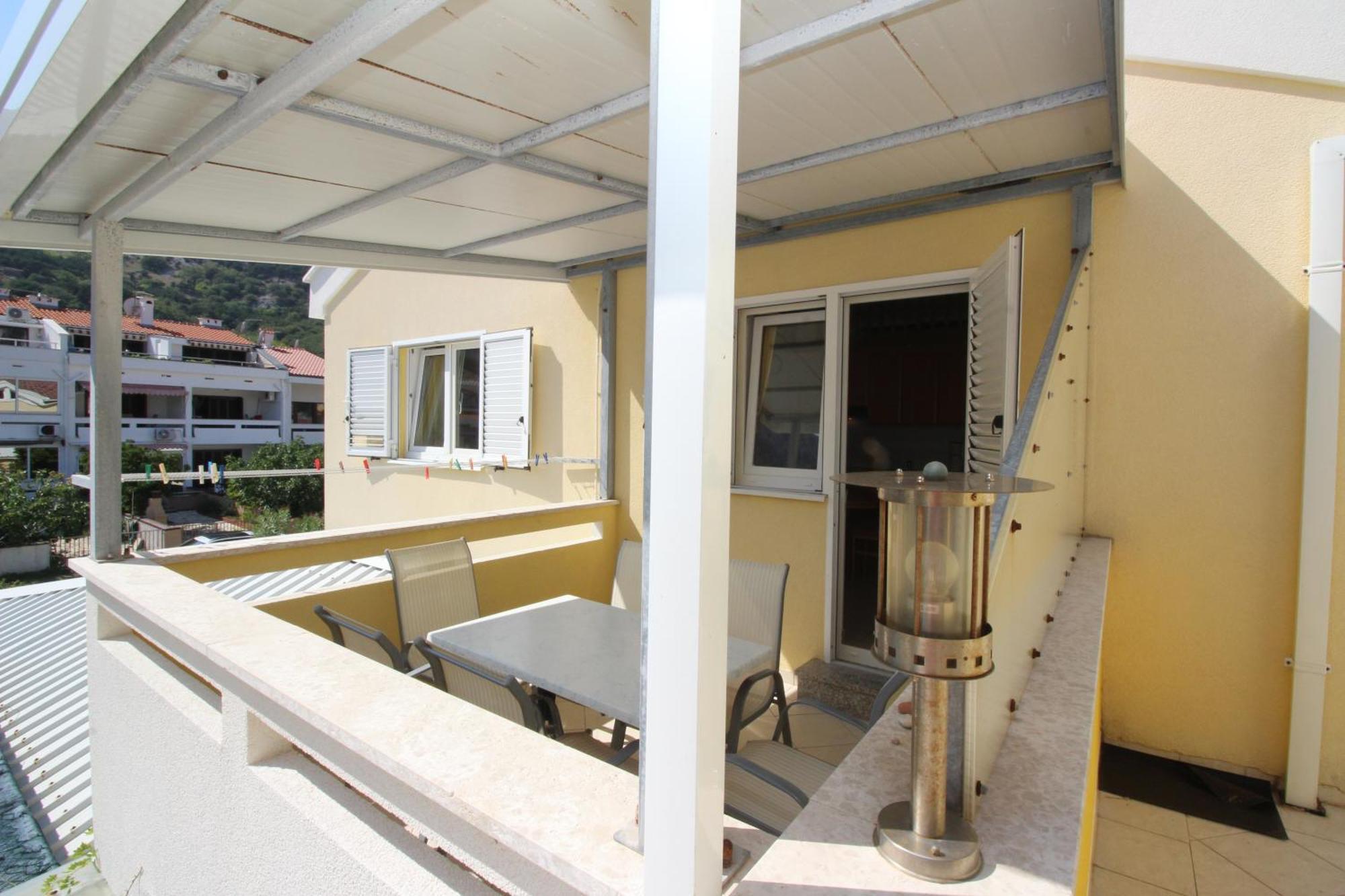 Apartments Mikulan Beach Baška Værelse billede