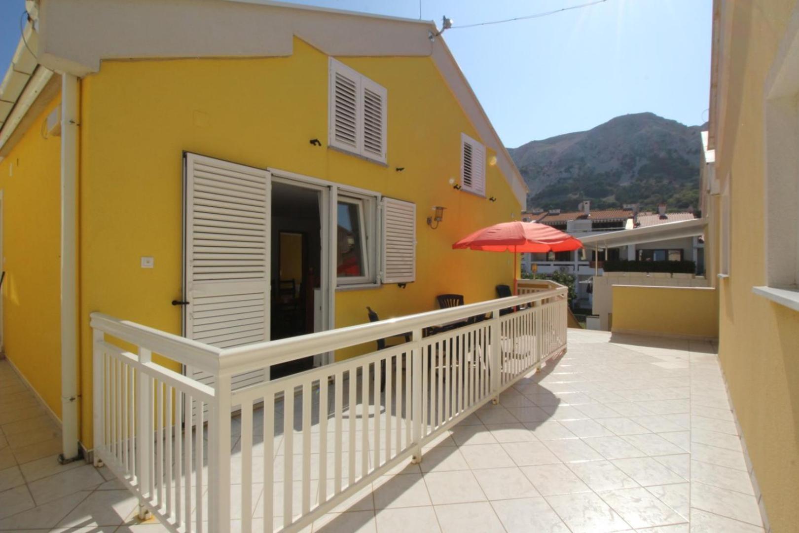 Apartments Mikulan Beach Baška Eksteriør billede