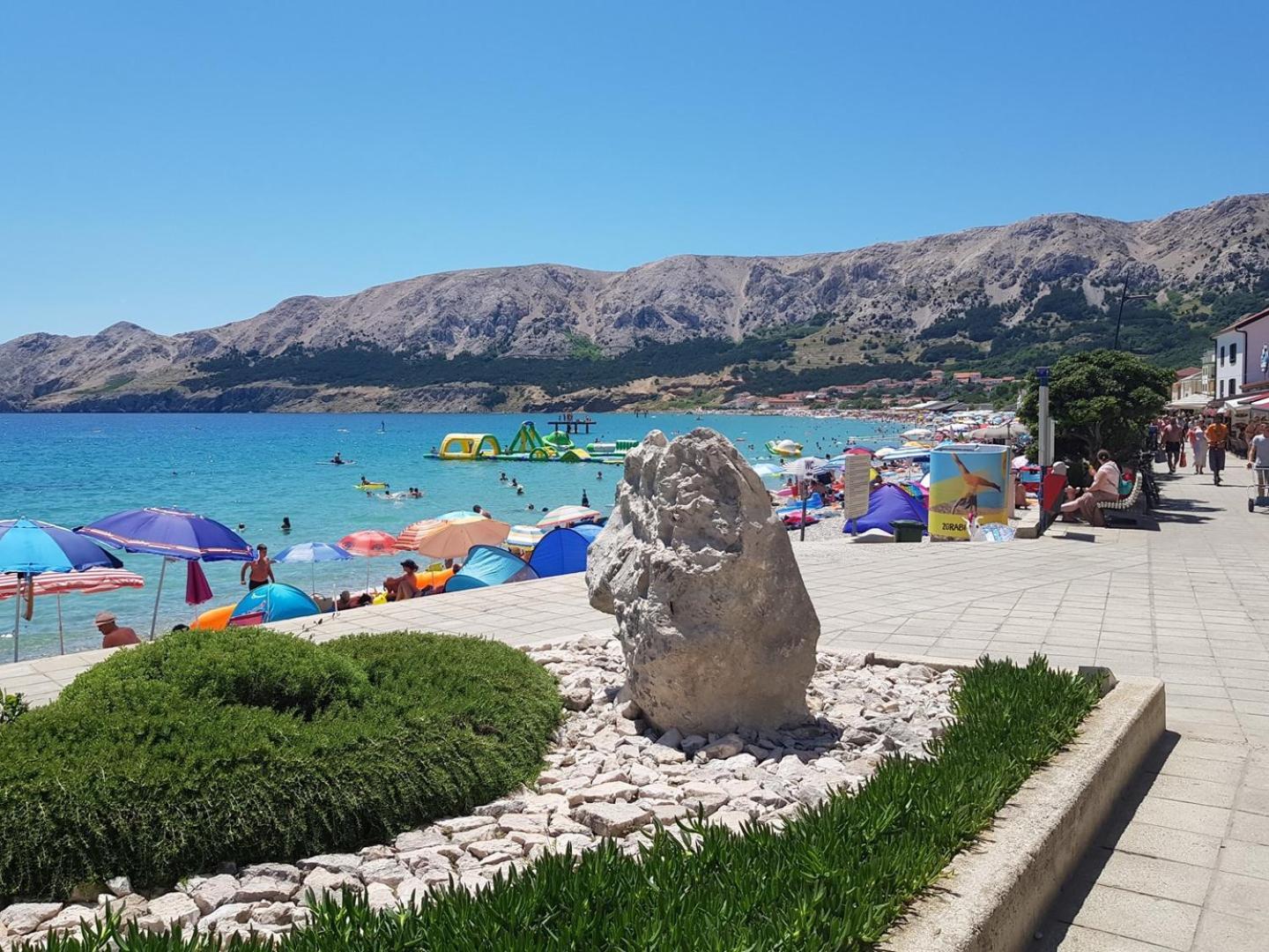 Apartments Mikulan Beach Baška Eksteriør billede