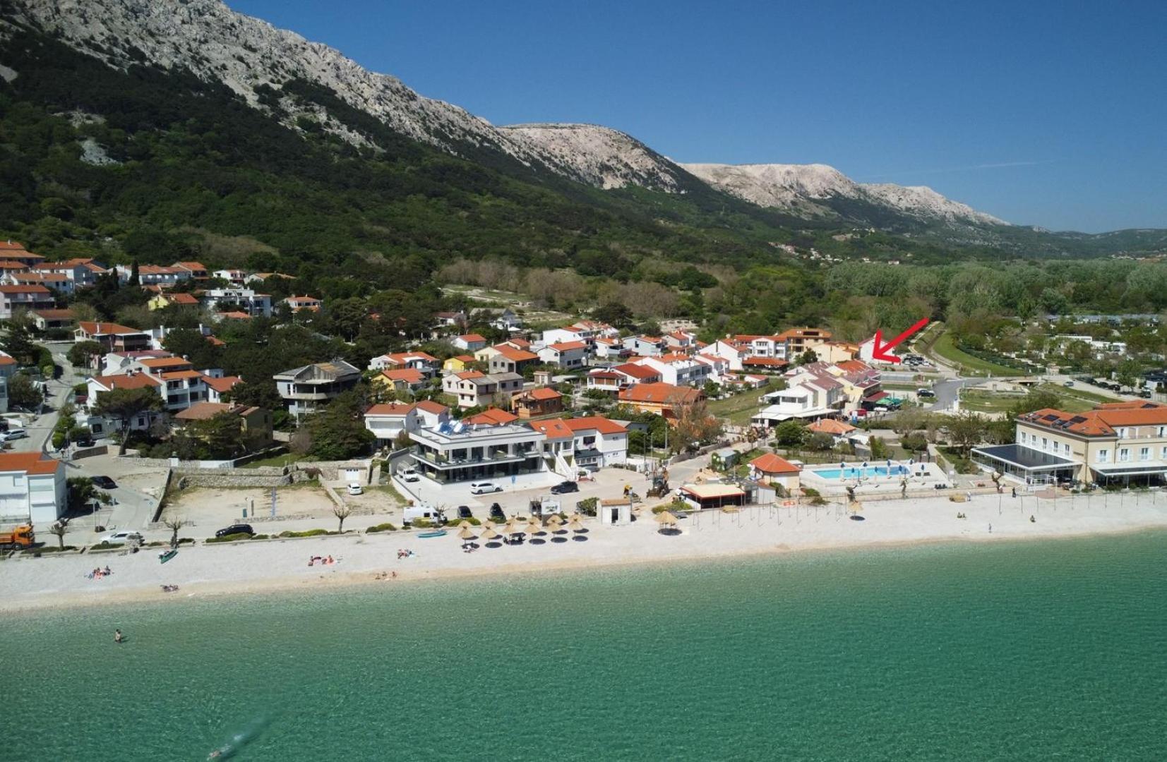 Apartments Mikulan Beach Baška Eksteriør billede